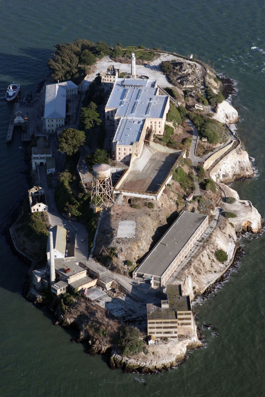 Alcatraz from the air.