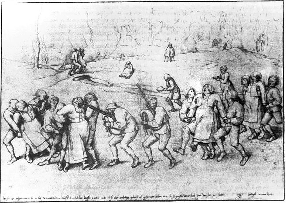 Tekening van Pieter Breugel de Oude, 1564 (Albertina, Vienna)