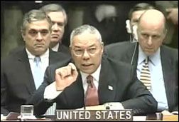 U.S. Secretary of State Colin Powell 's February 5, 2003 speech at the UN Security Council