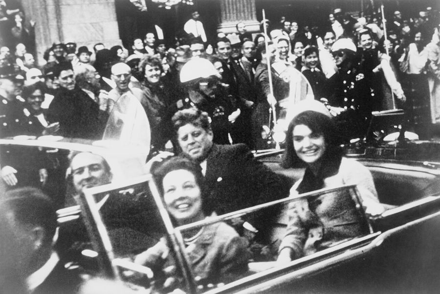 John F. Kennedy motorcade, Dallas, Texas, Nov. 22, 1963