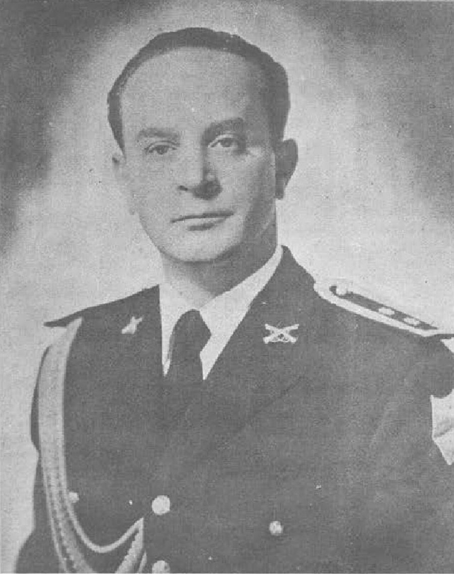 Jacobo Arbenz, elected president of Guatemala, photographed in 1945.