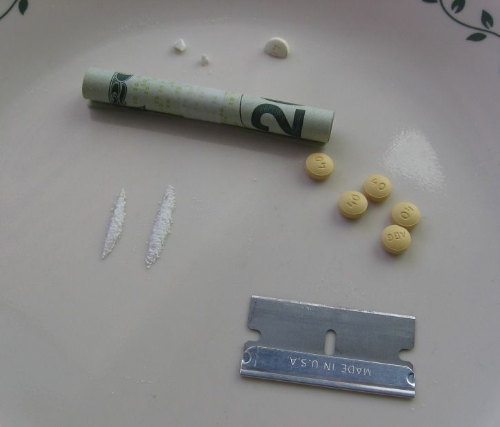 OxyContin tablets.