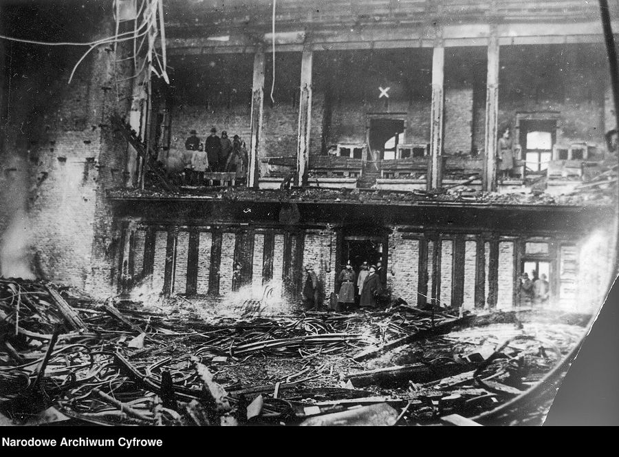 Fire at the Reichstag Building, Berlin, February 1933