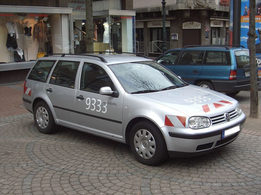 A Golf TDI, one of the diesel models carrying the defeat device.